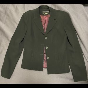 Nice quality black suit in size 0